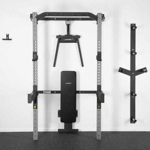 Multifunkční posilovací stojan, Power Rack HMS KLT21 šedý