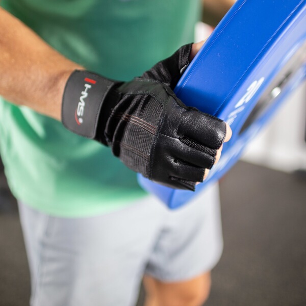 Fitness rukavice HMS RST04 černé S