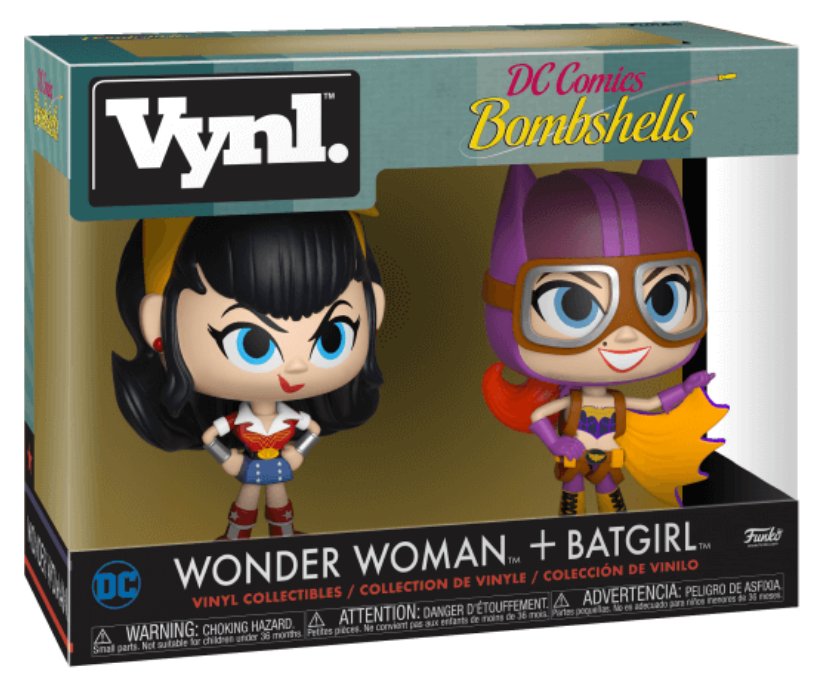 Funko Wonder Woman a Batgirl