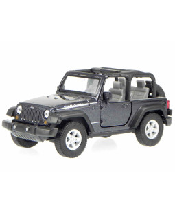 Welly Jeep Wrangler Rubicon Convertible, modrý 1:34/39