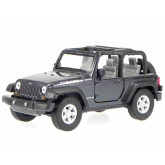 Welly Jeep Wrangler Rubicon Convertible, modrý 1:34/39