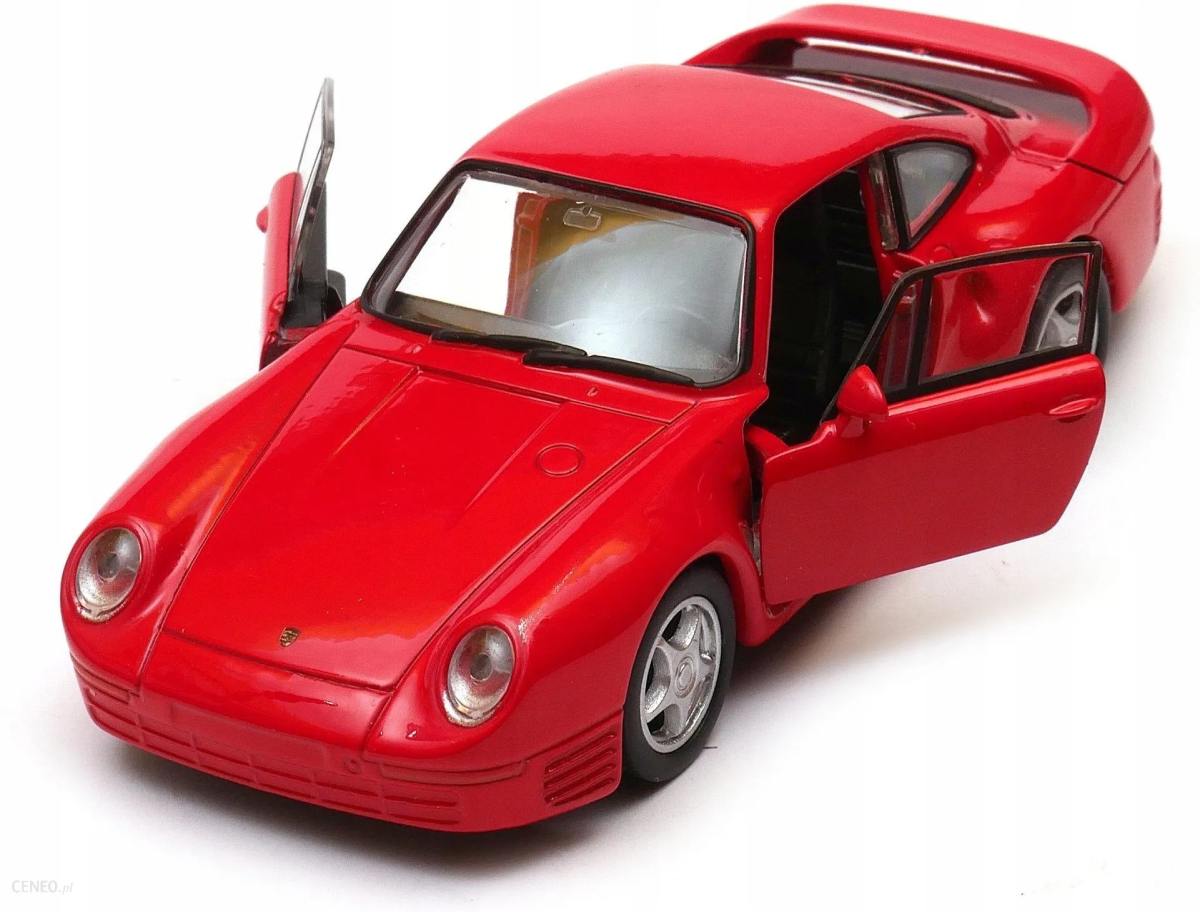 Welly Porsche 959, červené 1:34-39