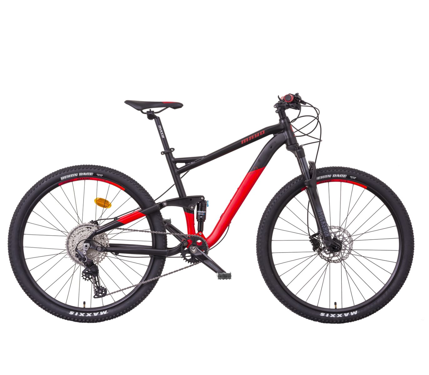Mayo Celoodpružené kolo FS 29" MAX 12spd. 2026 červeno-černé