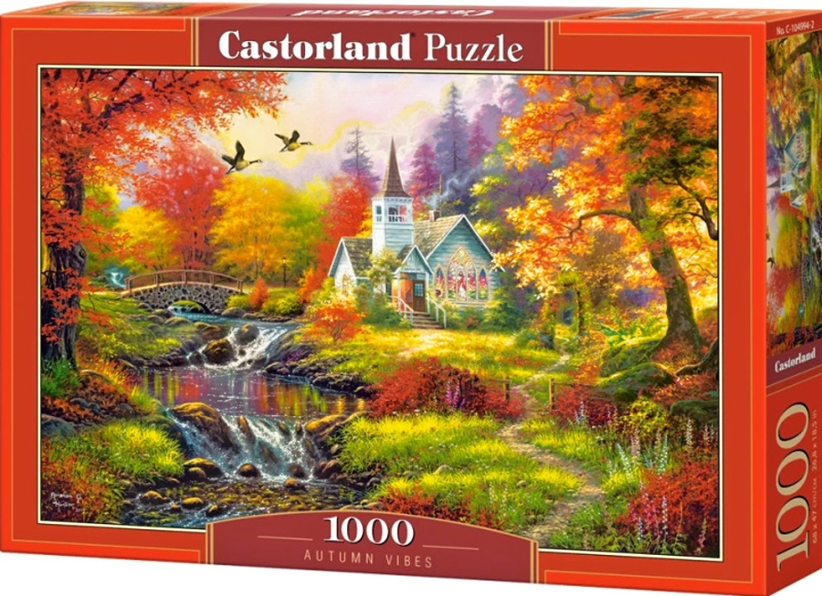 Castorland puzzle 1000 dílků - Podzimní nálada