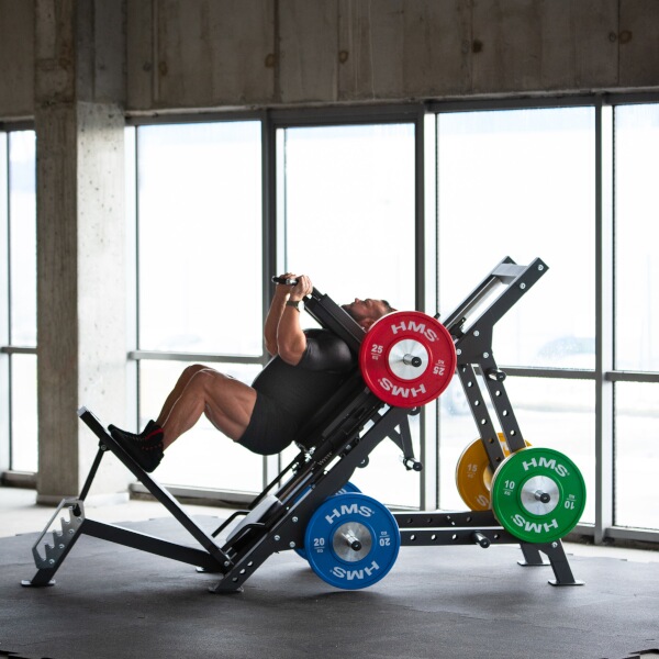 HMS LP3175 je Leg-press a Hacken dřep