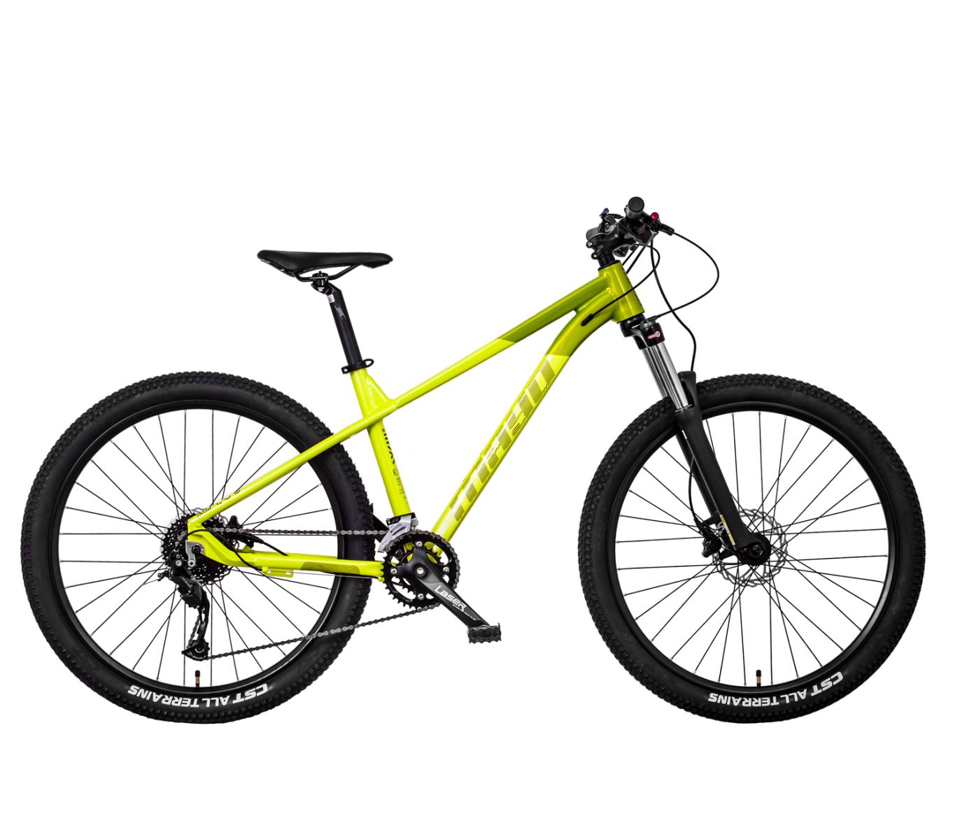 MAYO XC 27,5" EGO TOUR D Horské kolo, rám 17", žluto-zelené