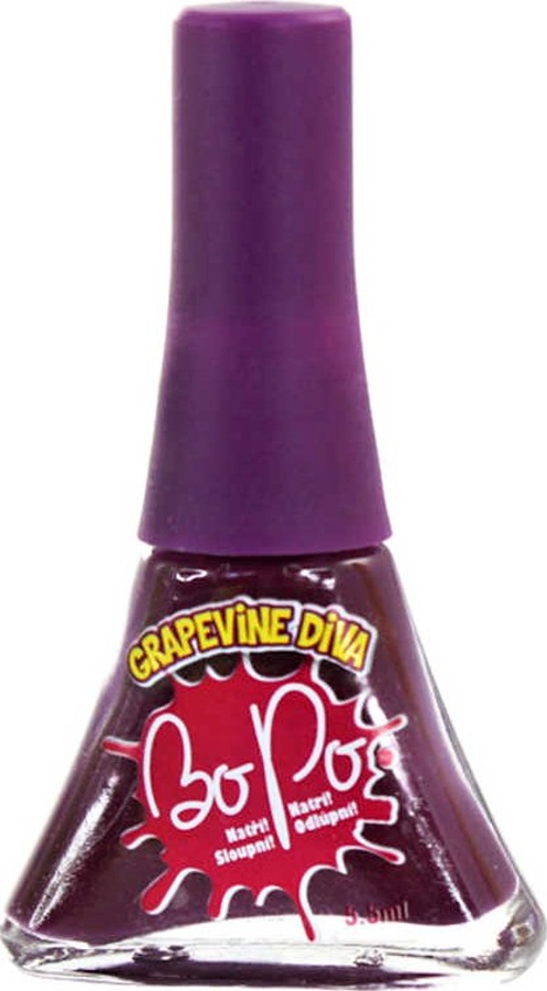 Bo-Po slupovací lak na nehty Fialový, 5,5ml