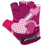Spokey Heart Glove Dětské cyklistické rukavice XS (16 cm)