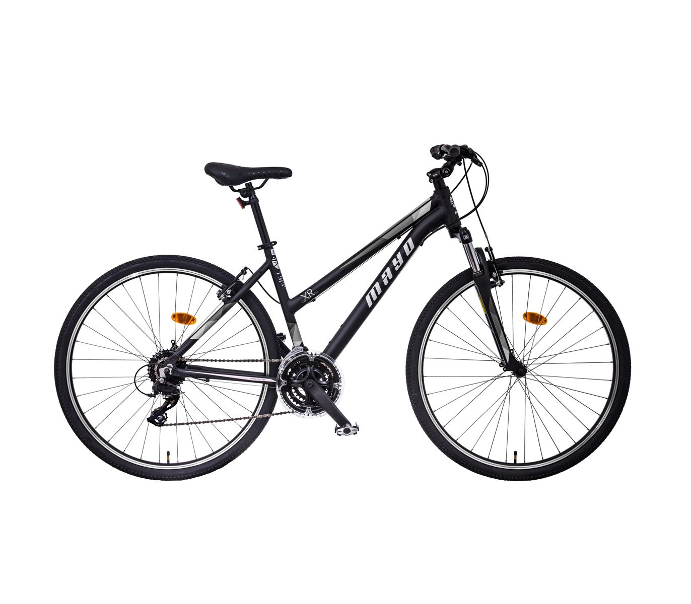 Mayo XR Tour Lite Flat Dámské krosové kolo, černo-šedé