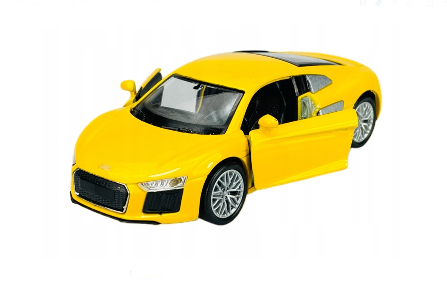 Welly Audi R8 V10 (2016) Žluté 1:34-39