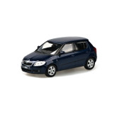 Abrex Škoda Fabia II (2006) Modrá Storm Metalíza, 1:43