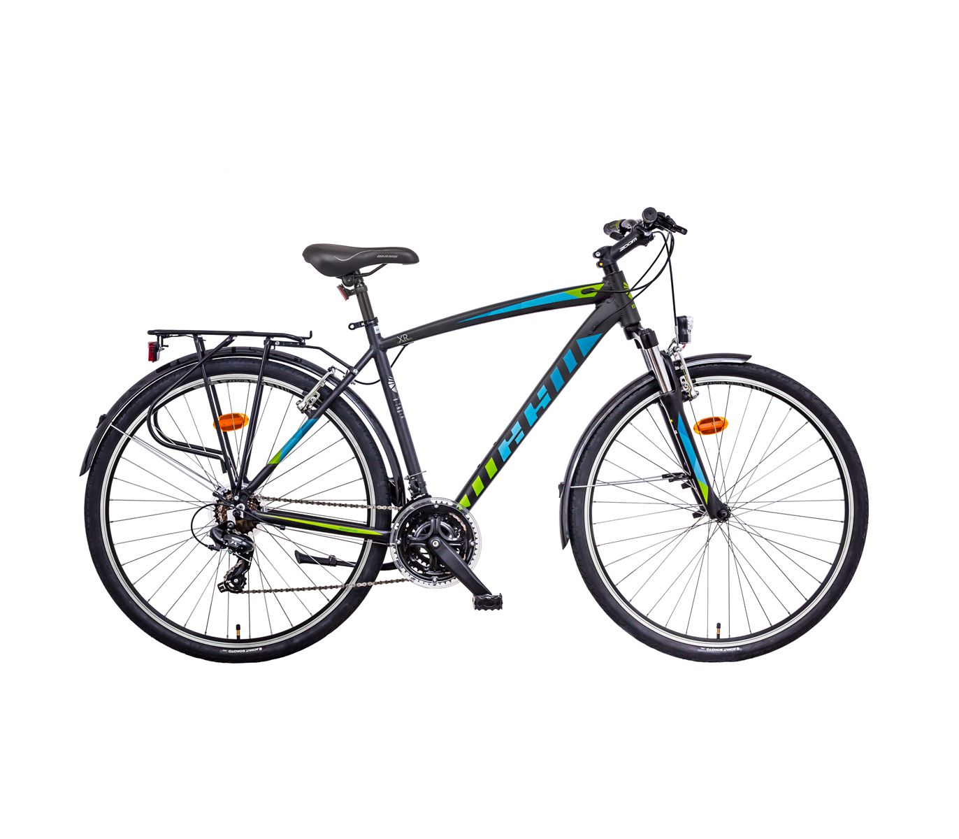Mayo XR Basic Lite Trek Pánské trekové kolo, rám 21", černo-modré