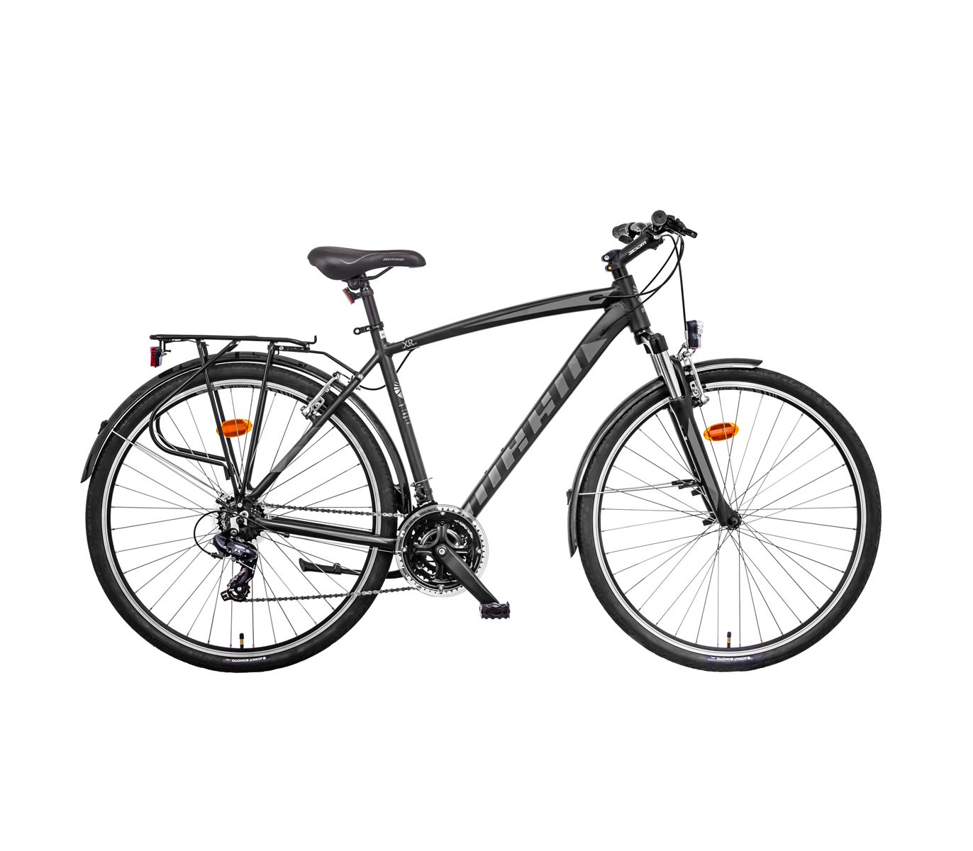 Mayo XR Basic Lite Trek Pánské trekové kolo, rám 19", černo-šedé