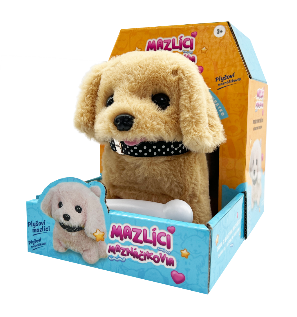 Alltoys Mazlíci pejsek Alík béžový