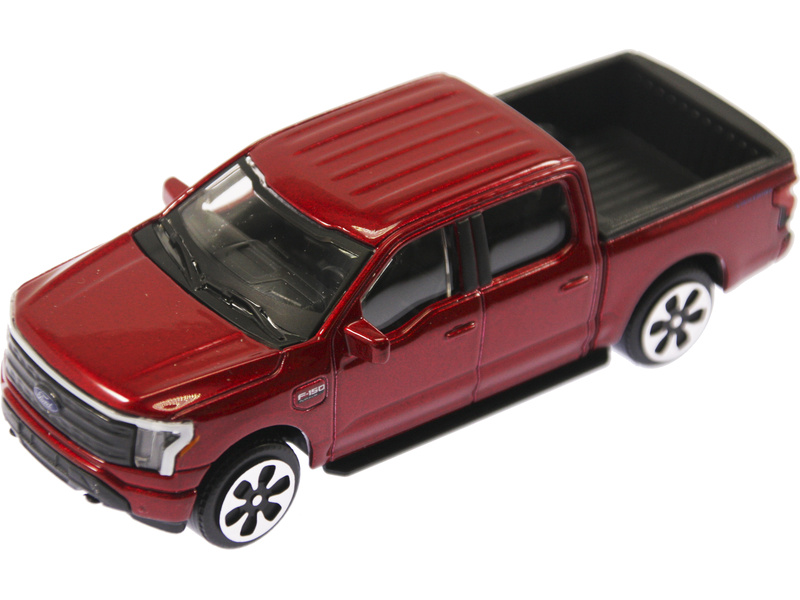 Bburago Street Fire Collezione Ford F-150 Lightning 2022, červený 1:43