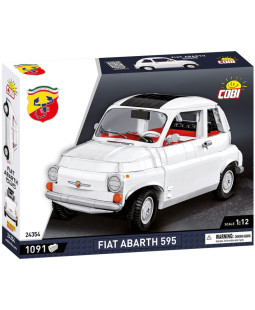 Cobi 24354 Fiat Abarth 595, 1:12, 1091 kostek