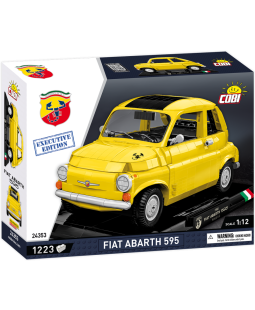 Cobi 24353 Fiat Abarth 595, EXECUTIVE EDITION, 1:12, 1223 kostek