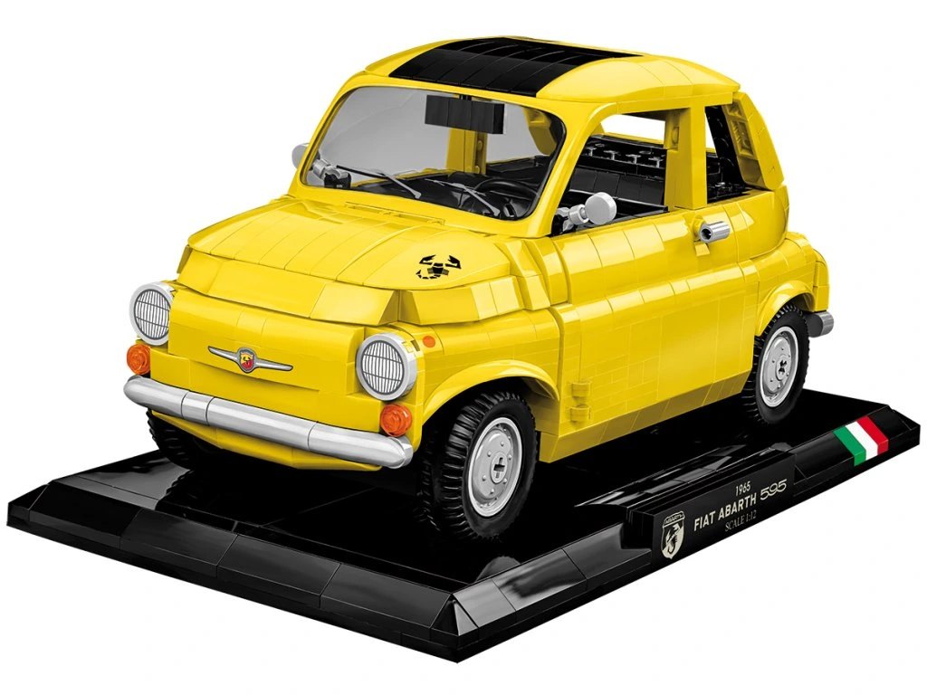 Cobi 24353 Fiat Abarth 595, EXECUTIVE EDITION, 1:12, 1223 kostek