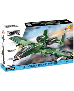 Cobi 5856 Armed Forces A-10 Thunderbolt II Warthog, 1:48, 667 kostek