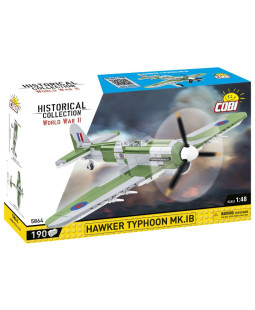 Cobi 5864 II WW Hawker Typhoon Mk. IB, 1:48, 190 kostek