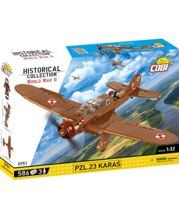 Cobi 5864 Pzl. 23 Karas, 1:32, 586 kostek