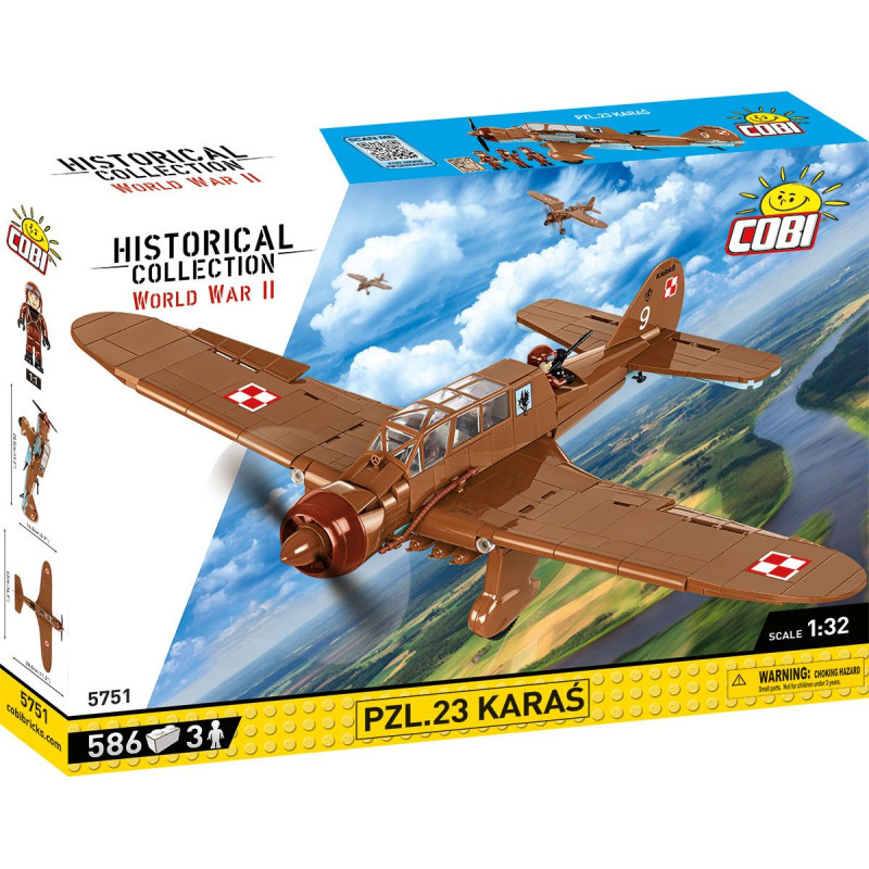 Cobi 5751 Pzl. 23 Karas, 1:32, 586 kostek