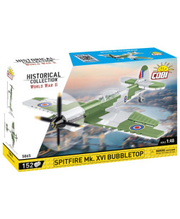 Cobi 5865 II WW Spitfire Mk. XVI Bubbletop, 1:48, 152 kostek