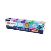 Easy Creative Sada modelíny, velké kelímky 5 x 141 g