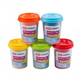Easy Creative Sada modelíny, velké kelímky 5 x 140 g