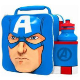 3D taška na piknik a láhev, Captain America