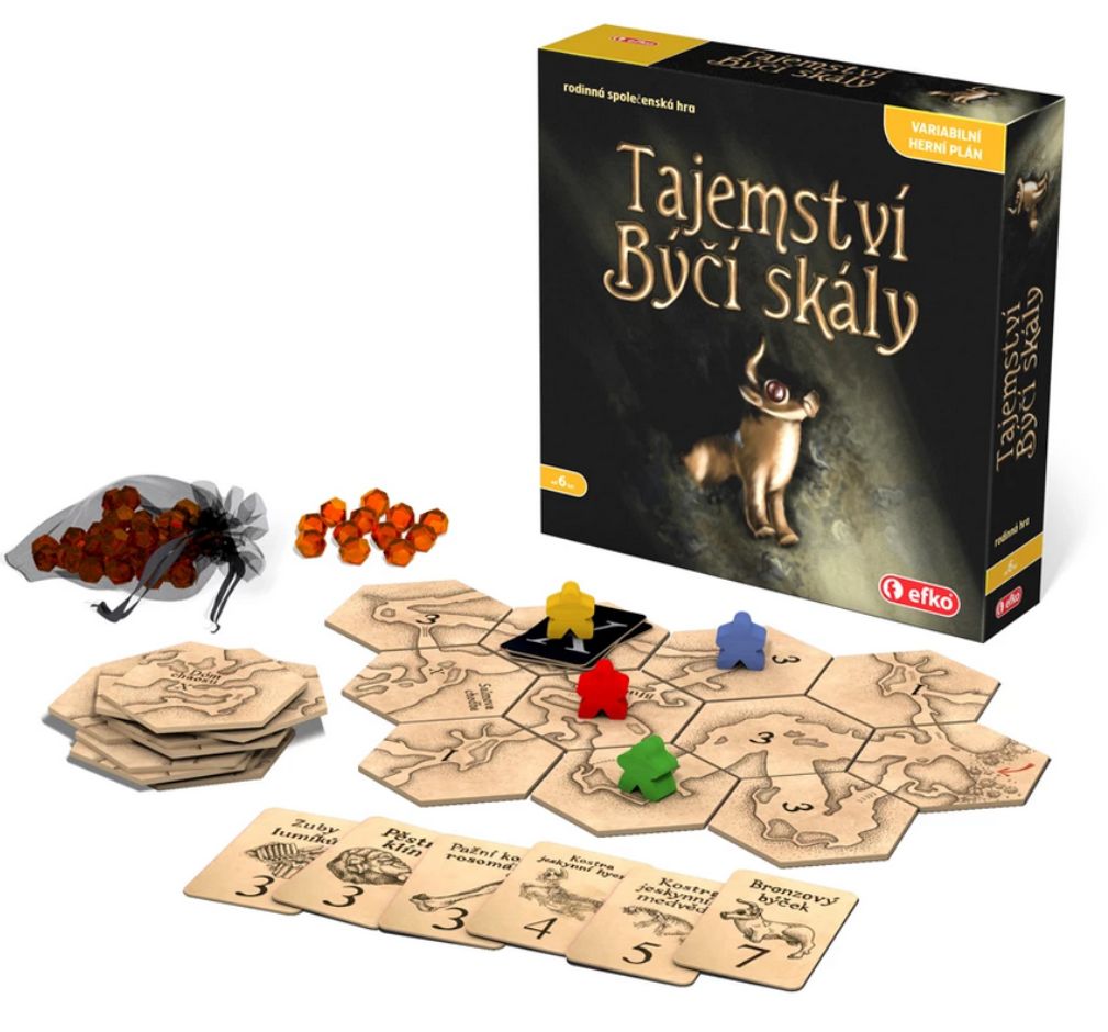 Efko Tajemství Býčí skály - desková rodinná hra