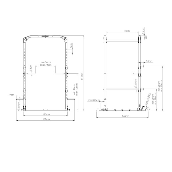 Power Rack MARBO MS-U112 2.0