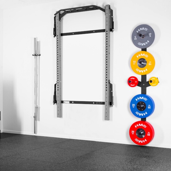 HMS KLT23 Skládací posilovací klec, Power Rack, šedá