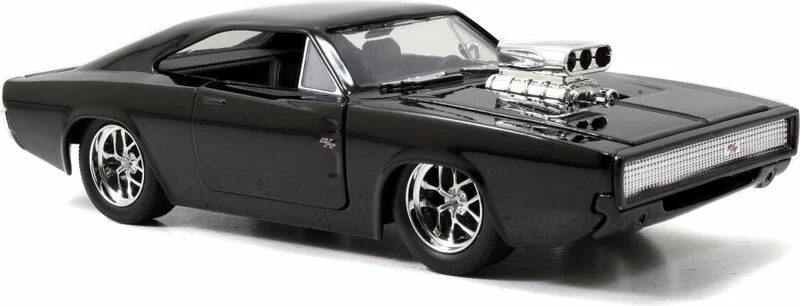 Rychle a zběsile auto 1970 Dodge Charger a figurka Dominic Toretto 1:24