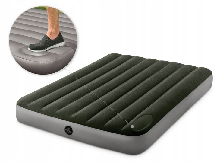Nafukovací matrace Intex 64763 Dura-Beam Downy Air Mattress QUEEN