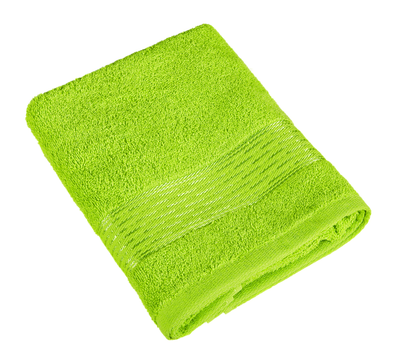 Bellatex Froté ručník kolekce Proužek, olivový - 50x100 cm