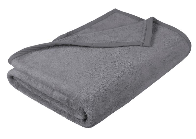 Bellatex Přikrývka Korall micro šedá - 100x150 cm