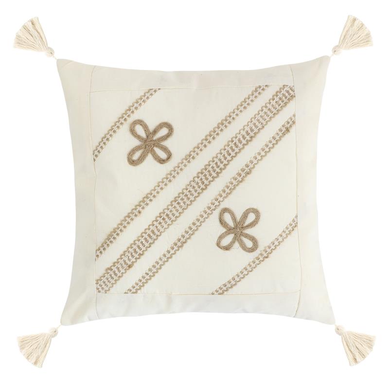 Bellatex Povláček na polštář PERU, přírodní 52/004 - 40x40 cm