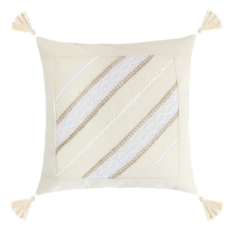 Bellatex Povláček na polštář PERU, přírodní 52/003 - 40x40 cm