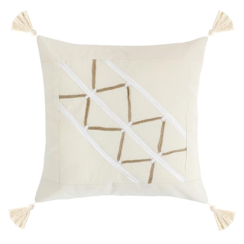 Bellatex Povláček na polštář PERU, přírodní 010 - 40x40 cm