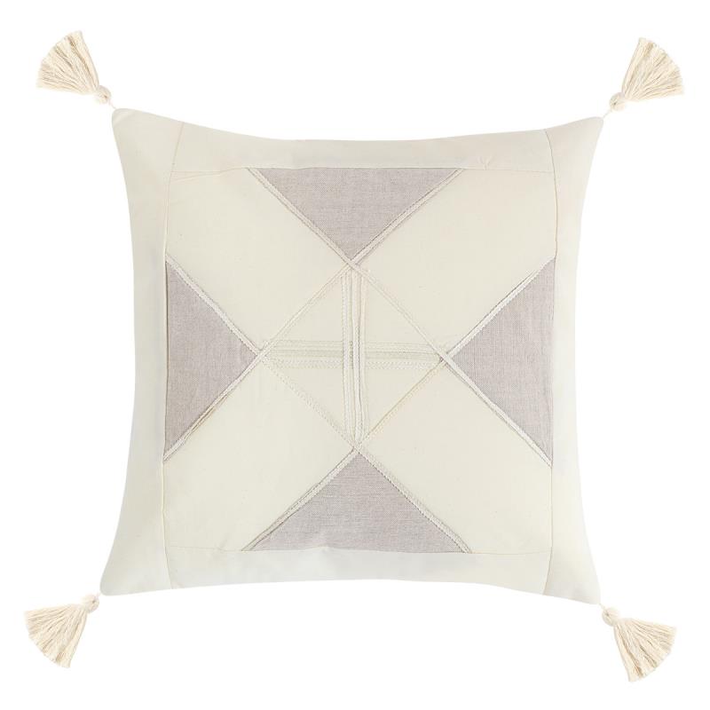 Bellatex Povláček na polštář PERU, přírodní s křížem - 40x40 cm