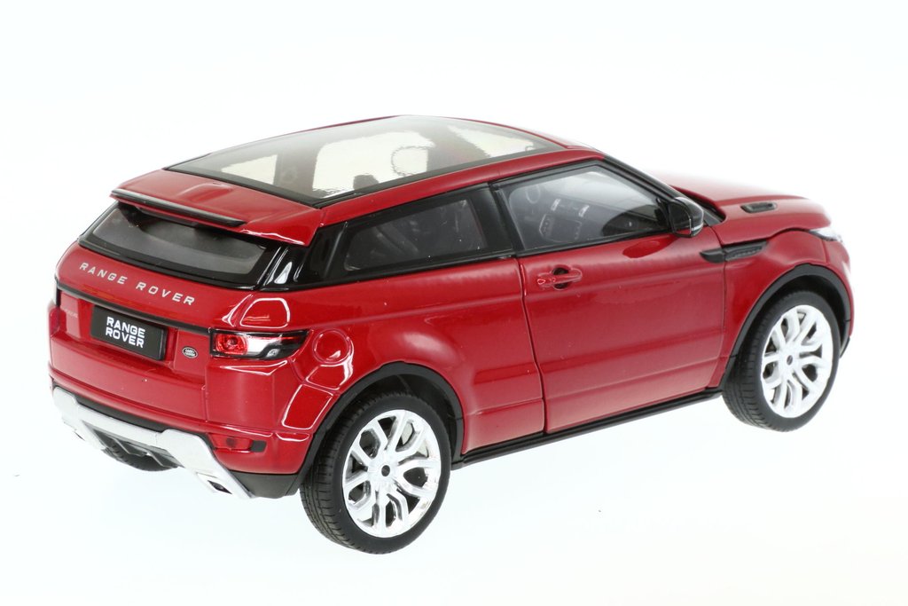 Welly Land Rover 2011 Evoque Červený 1:24