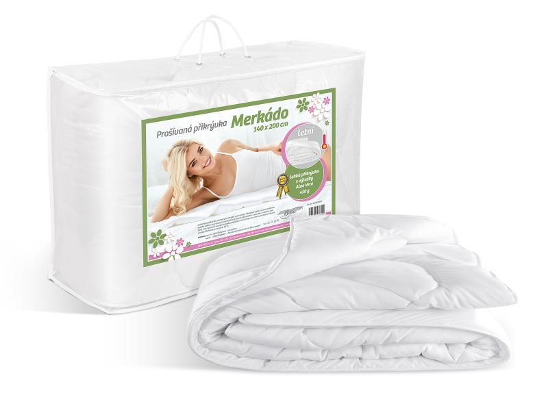 Bellatex Přikrývka Merkado Aloe Vera letní, 140x200, 450g