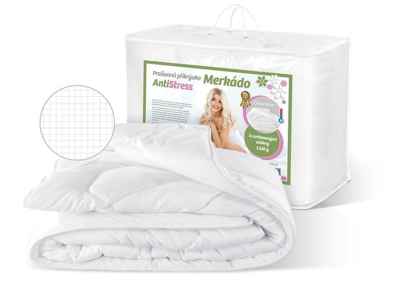 Bellatex Přikrývka Merkado AntiStress, celoroční, 1320 g - 220x200 cm