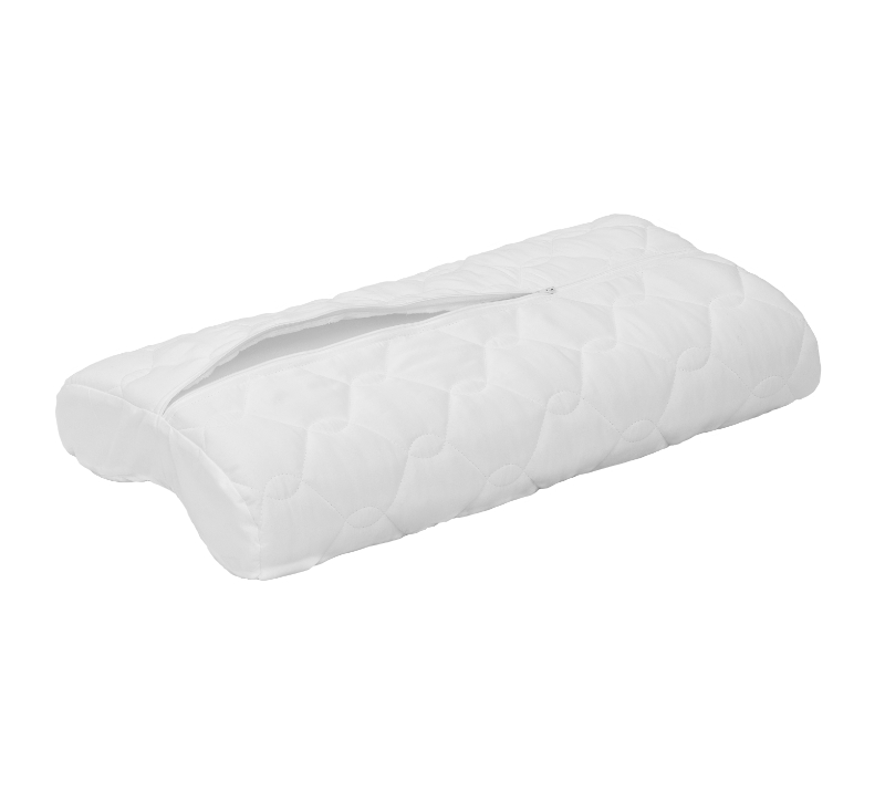 Bellatex Polštář anatomický prošívaný, bílá - 60x33 cm