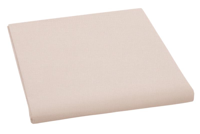 Bellatex Plátěné prostěradlo plachta bílá káva - 150x230 cm