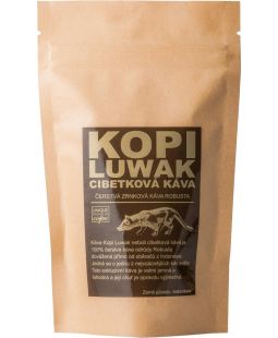Kopi Luwak cibetková káva Robusta 1000 g