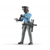 Bruder 60431 Figurka Policistka tmavé pleti s příslušenstvím