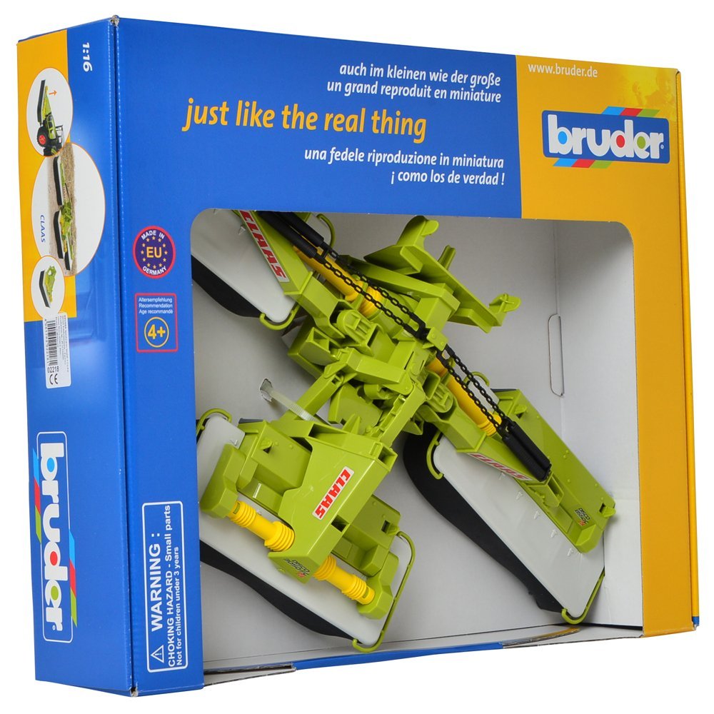 Bruder 2218 Sekačka Claas 8550C přední trojdílná