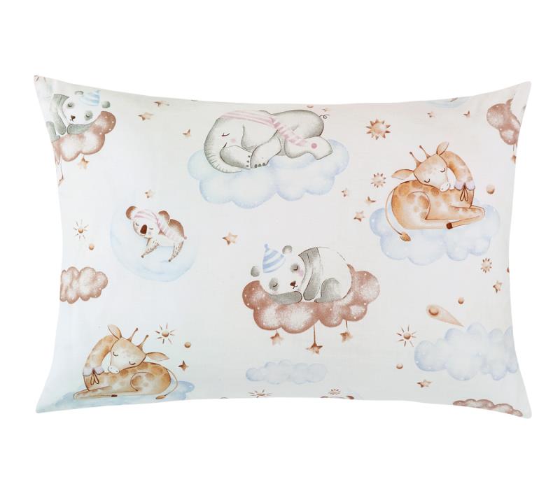 Bellatex Polštářek VIOLA, Zvířátka na obláčku - 40x60 cm